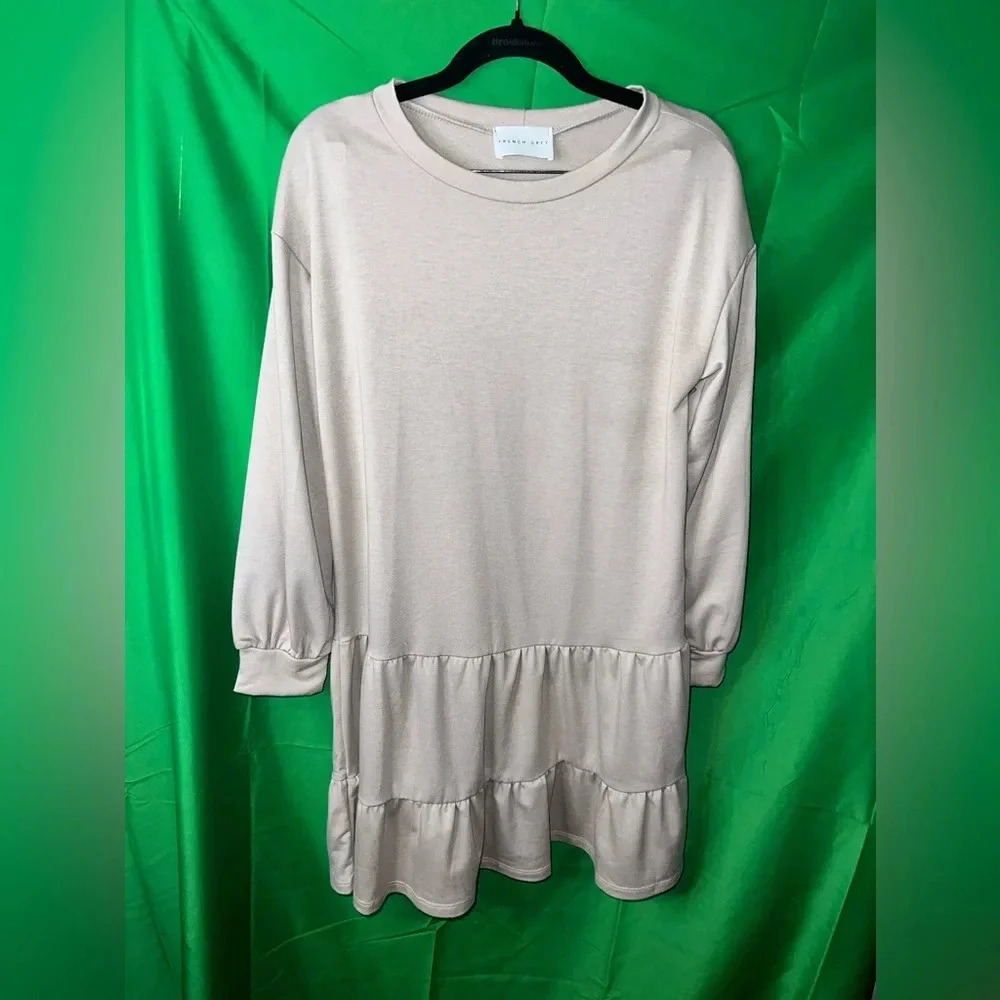 French Grey Dress size Medium